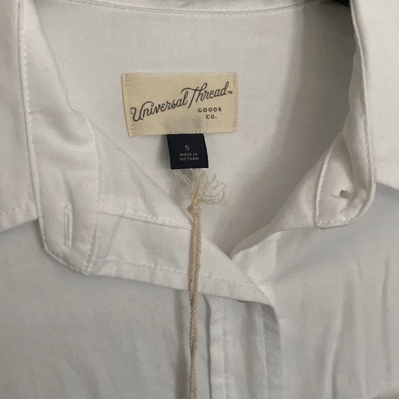 NWT Chic Long Sleeve Button-Down Shirtdress - Picture 6 of 7